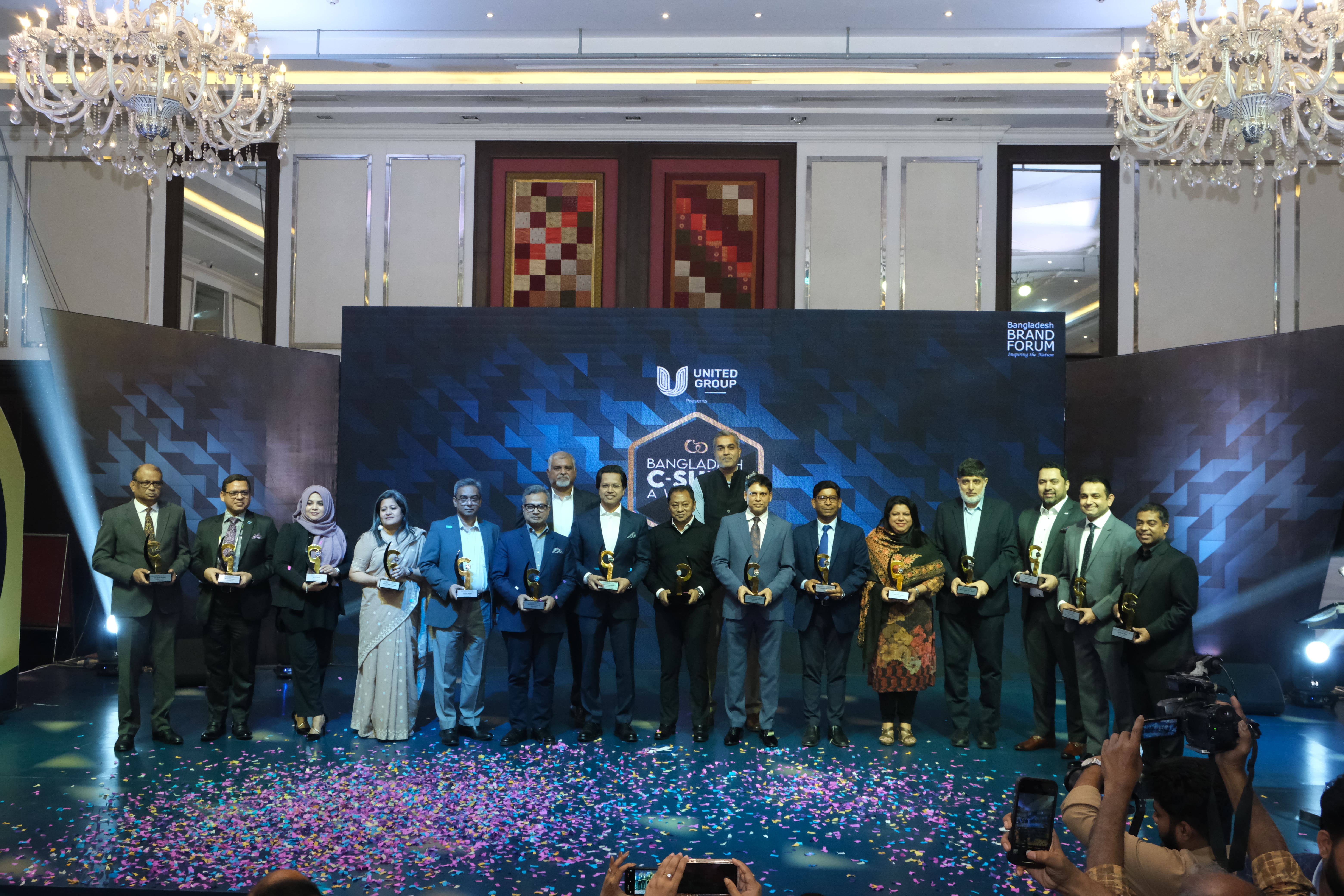 You are currently viewing Bangladesh Brand Forum Celebrates Corporate Visionaries at the 3rd Bangladesh C-Suite Awards 2024